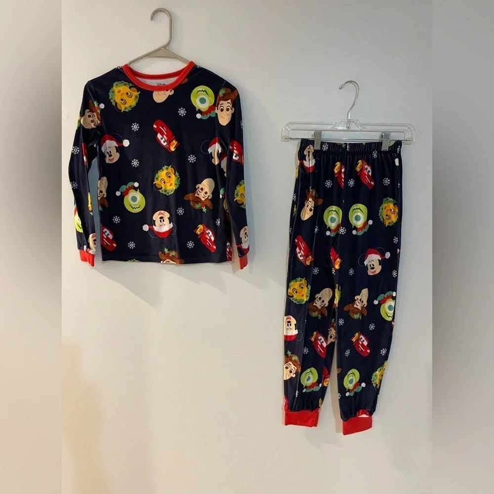 Disney Sleepies Kids Christmas Pajama Set -size big kid large